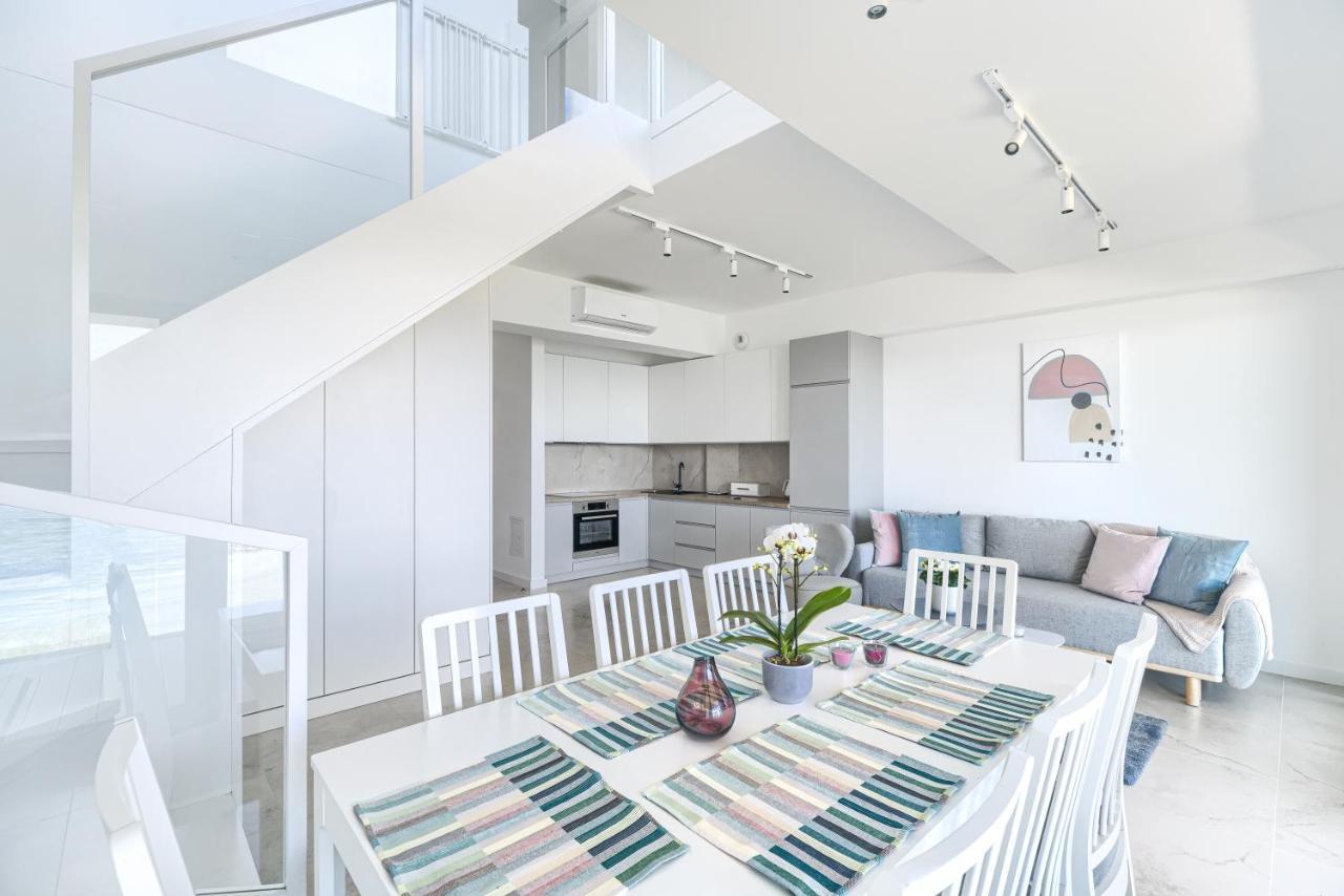 Penthouse Z Widokiem Na Morze Apartment Darlowko Bagian luar foto